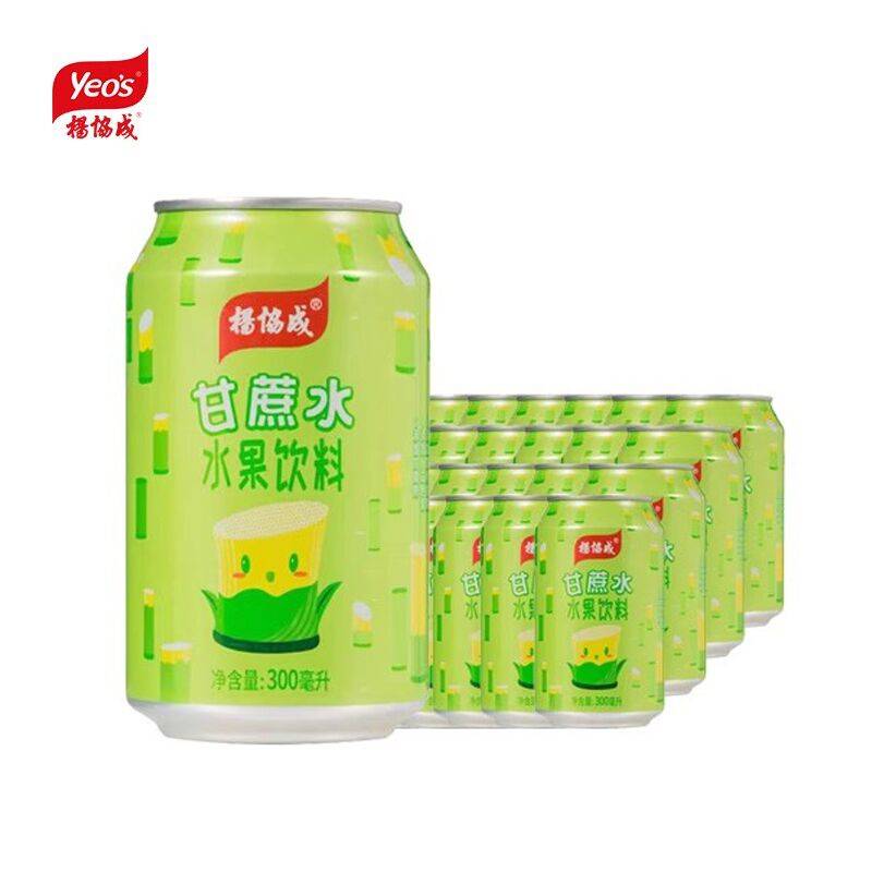 【杨协成】新加坡甘蔗水水果饮料24罐