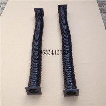 Rubber cloth telescopic screw protective cover high temperature hydraulic cylinder dust cover cylinder light bar optical axis protective cover