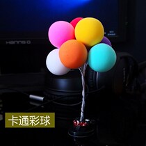 The confession balloon cartoon center console instrument panel car supplies car ornaments car ornaments couple dolls