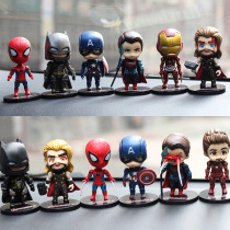 Avengers Batman Iron Man Spider-Man car with interior ornaments and ornaments air outlet perfume doll