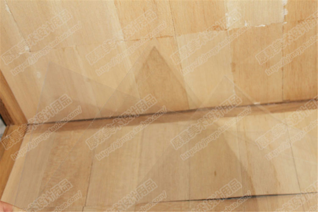 A3 Transparent colorless film PVC film model making materials