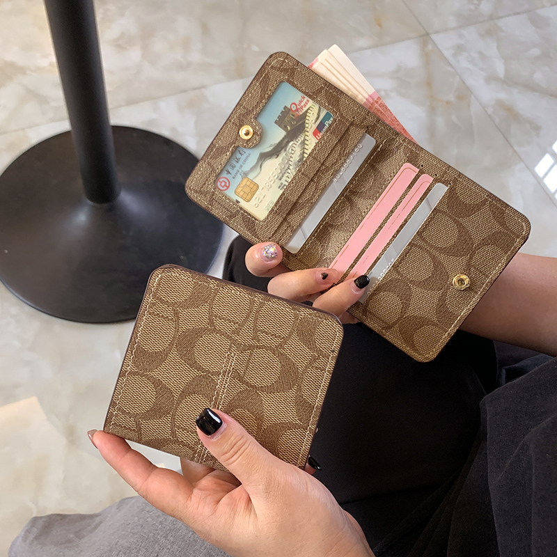 Wallet for Women 2025 New Model Small Wallet Money Clip Mini Purse Niche Design Popular Short Style Lightweight High-End Feel