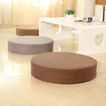 Play cushion linen bushel cloth art meditation Baie Buddha floating window knead tatami balcony floating window unwashed for home without deformation