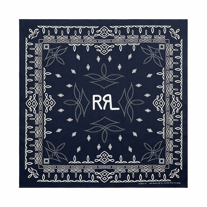 BANTAN Japan-U.S. Department of Ame click Indie Blue Pure Cotton Printed Square Towel Vintage Turban Locomotive Scarves sun-face towels-Taobao