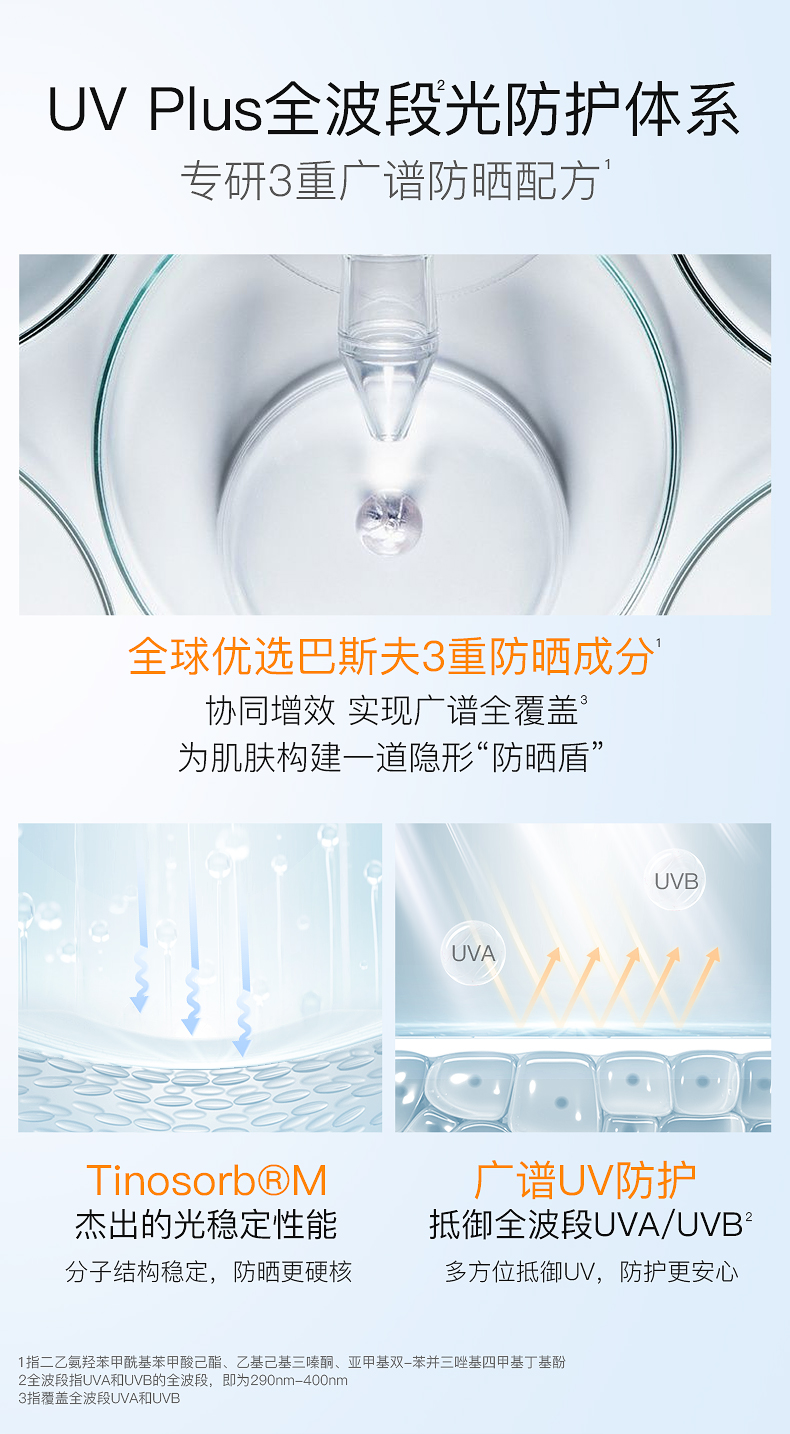 高姿 精华防晒霜美白隔离 3管 图5