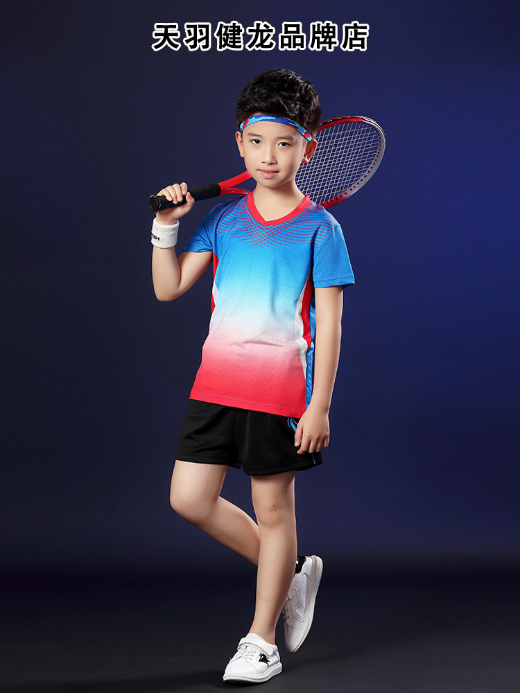Men's and women's children's parent-child badminton clothing suit table tennis clothing competition sports uniform school uniform team uniform custom group purchase