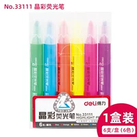 Флуоресцентная ручка 33111 с смешной цветом 6 заполненной установки