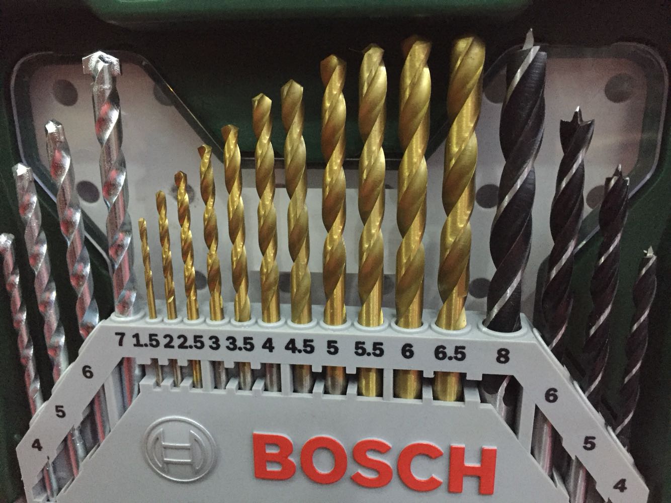 BOSCH Bosch X30T woodworking twist drill bit screw driver stone artificial impact bit 30 plated titanium hybrid suit
