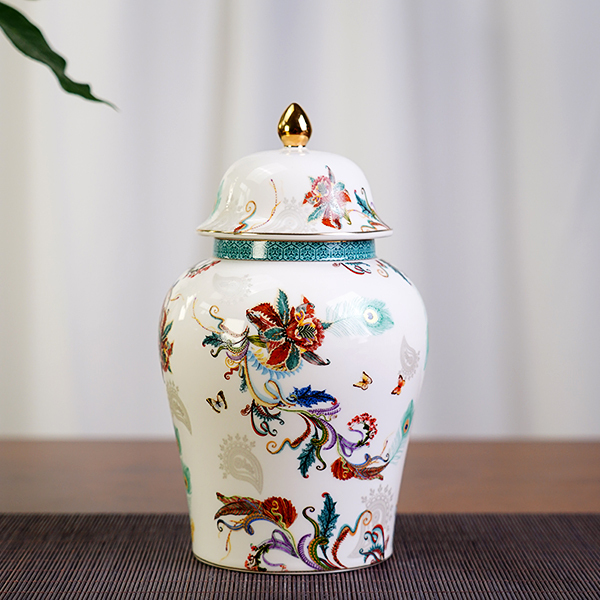 Stable and Elegant Ceramic Sealed Enamel Tea Canister, Kung Fu Tea Set, General Canister, Enamel Color, Chinese-Style Household Tea Canister Stable and Elegant Ceramic Sealed Enamel Tea Canister, Kung Fu Tea Set, General Canister, Enamel Color, Chinese-Style Household Tea Canister