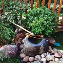 Day Style Courtyard Water View Stone Bowl Thrall Water View Stone Trough outdoor patio Landscape Sink Stone Vat