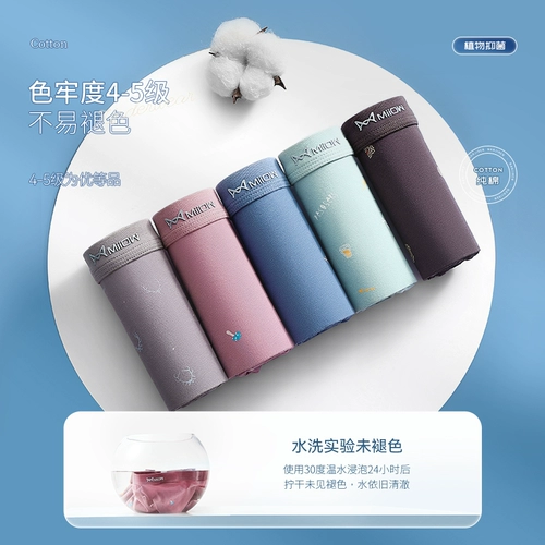 Хлопковые трусы, штаны, нижнее белье, свободный крой, подходит для подростков