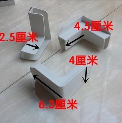 White Fish Tank Top Bag Corner Card 10mm and 15mm Glass photographed Please leave a message fish tank corner guard Anti-crash bag corner