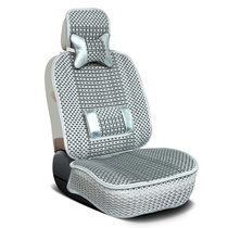 Summer Ice Silk Car Seat Single Cool Cushion Van Van Buggy Front Row Single Seat Cushion Monolithic