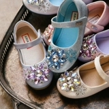 Туфли для принцессы, детская обувь для кожаной обуви, мягкая подошва