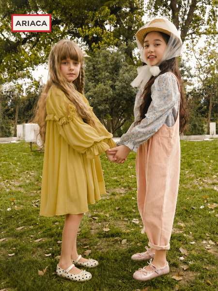 Ariaca Girls' Leather Shoes Mary Jane Shoes Summer Shallow Shoes Little Girls' Single Shoes Kidsren's Princess Shoes