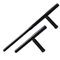 Self-defense equipment T-shaped stick T-shaped stick T-shaped stick T-stick martial arts crutch T-shaped stick pure steel telescopic T-shaped stick