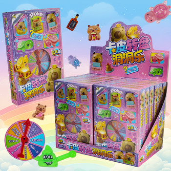 Kapibara Childhood Blind Box Lottery Wheel Adventure Birthday Toy Fun Figurine Decoration