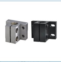 Optical axis fixed seat support base vertical bracket connecting piece base round bar clamping block thickened double screw