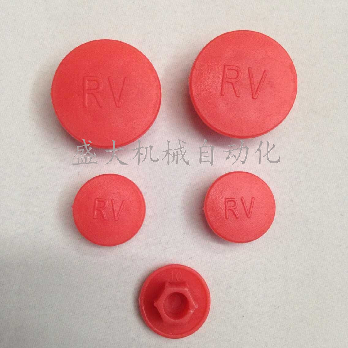 Nylon inner hexagon protective cover RV mithrice waterproof anti-rust cap screw anti-dust plug M3-M24 large red