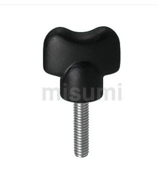 NMM NMF 5 6 8 mushroom type knob NWGMC 3 4 5 butterfly knob