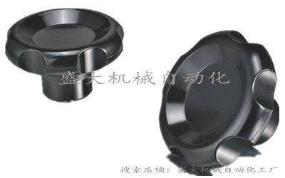 Hand screwing steps knob rubber head nut hexagonal star wave pattern Alternative imports m8 10 12 16