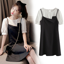 Pregnant women dress with dress and summer clothes for summer dress surrogates for summer dress Spicy Mother Personality Net Red Suit Summer Blouse Spring