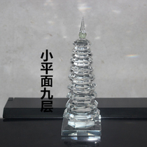 Crystal Wenchang Tower decoration Seven-story nine-story 11-story thirteen-story Crystal tower to help students and careers