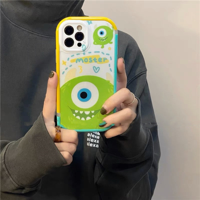 Collision Color Katong Monster applies iPhone13promax Apple 12 11 Phone to protect shell xs soft xr lovers 8plus