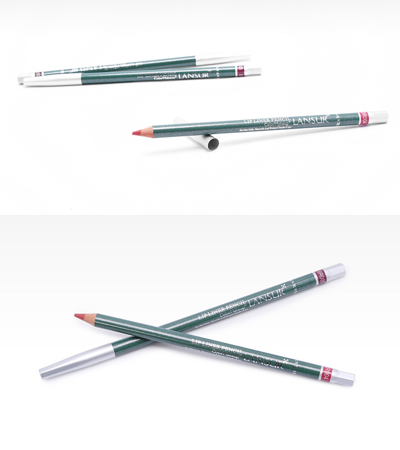 Lancer lip liner dễ tô màu dễ dàng để tải màu bạc sáng stereo không thấm nước không nở môi bút chì màu nữ sinh viên để gửi bút chì son bút chì mamonde 06	