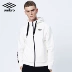 Umbro UMBRO mùa xuân và mùa thu áo khoác thể thao nóng bỏng áo len cardigan áo khoác trùm đầu nam đứng cổ áo thể thao - Áo khoác thể thao / áo khoác áo khoác the thao puma nam Áo khoác thể thao / áo khoác