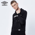 Umbro UMBRO mùa xuân và mùa thu nam mới trùm đầu áo len dài tay đơn giản giản dị - Thể thao lông cừu / jumper áo nỉ sweater Thể thao lông cừu / jumper