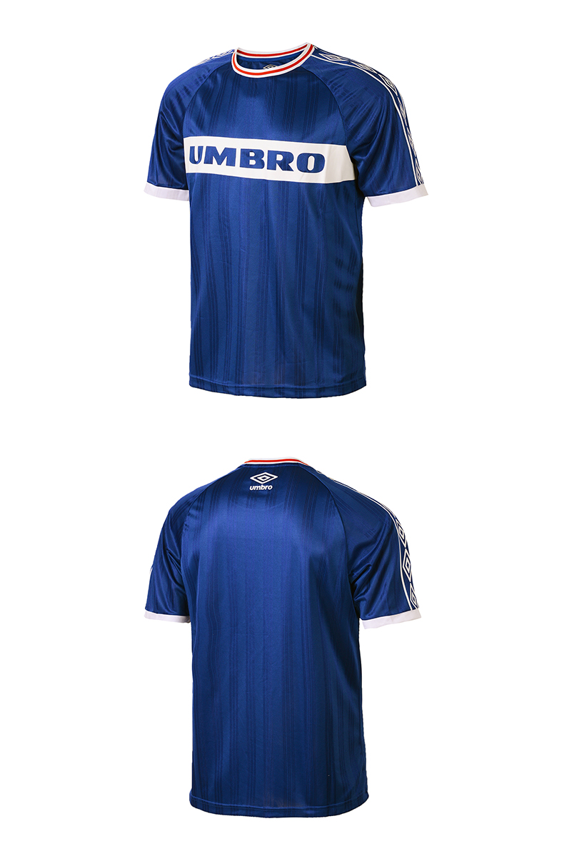 UMBRO yinbao 2019 hè nam mới cổ tròn dây thời trang giản dị ngắn T nam thể thao áo thun ngắn tay - Áo phông thể thao áo ba lỗ nike