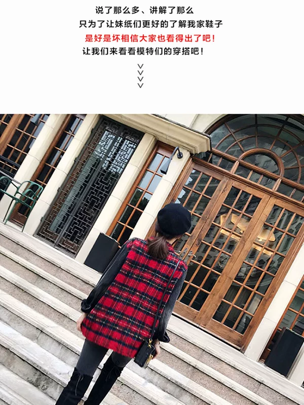 2018 mới qua giày cao đến đầu gối của nữ