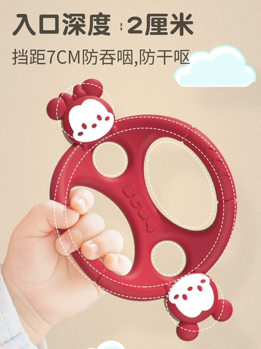 Дисней, успокаивающий детский жевательный прорезыватель, силиконовая защитная игрушка, Дисней Микки Маус