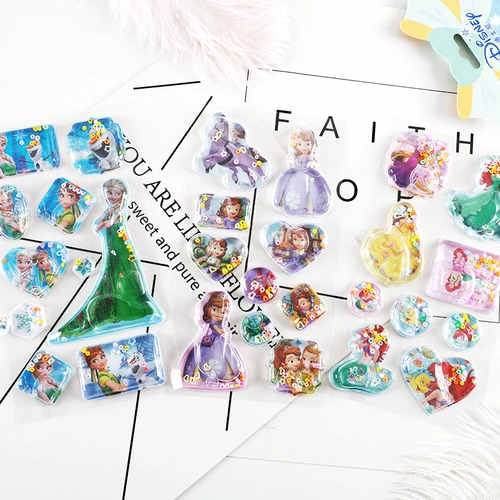 Дисней, детская мультяшная трехмерная награда для детского сада, наклейка, наклейки, в 3d формате