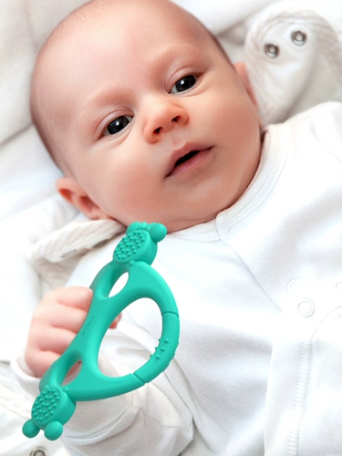 Дисней, успокаивающий детский жевательный прорезыватель, силиконовая защитная игрушка, Дисней Микки Маус