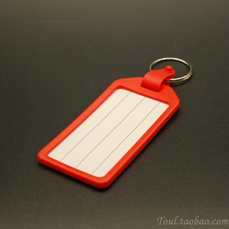 Durable large plastic key luggage tag tag luggage tag tag luggage tag tag tag