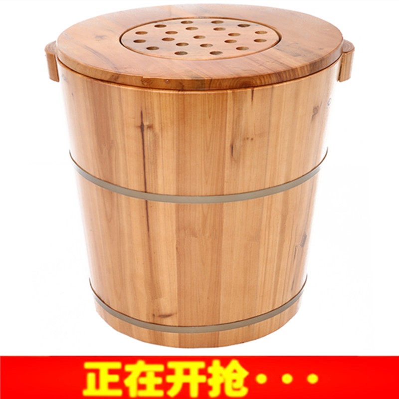 Bubble Foot Wood Barrel Private Sitting Lavender Home Hip Moxibustion Instrument Phantom Lavender Will Fumigator Gynecologic Fumigation Barrel