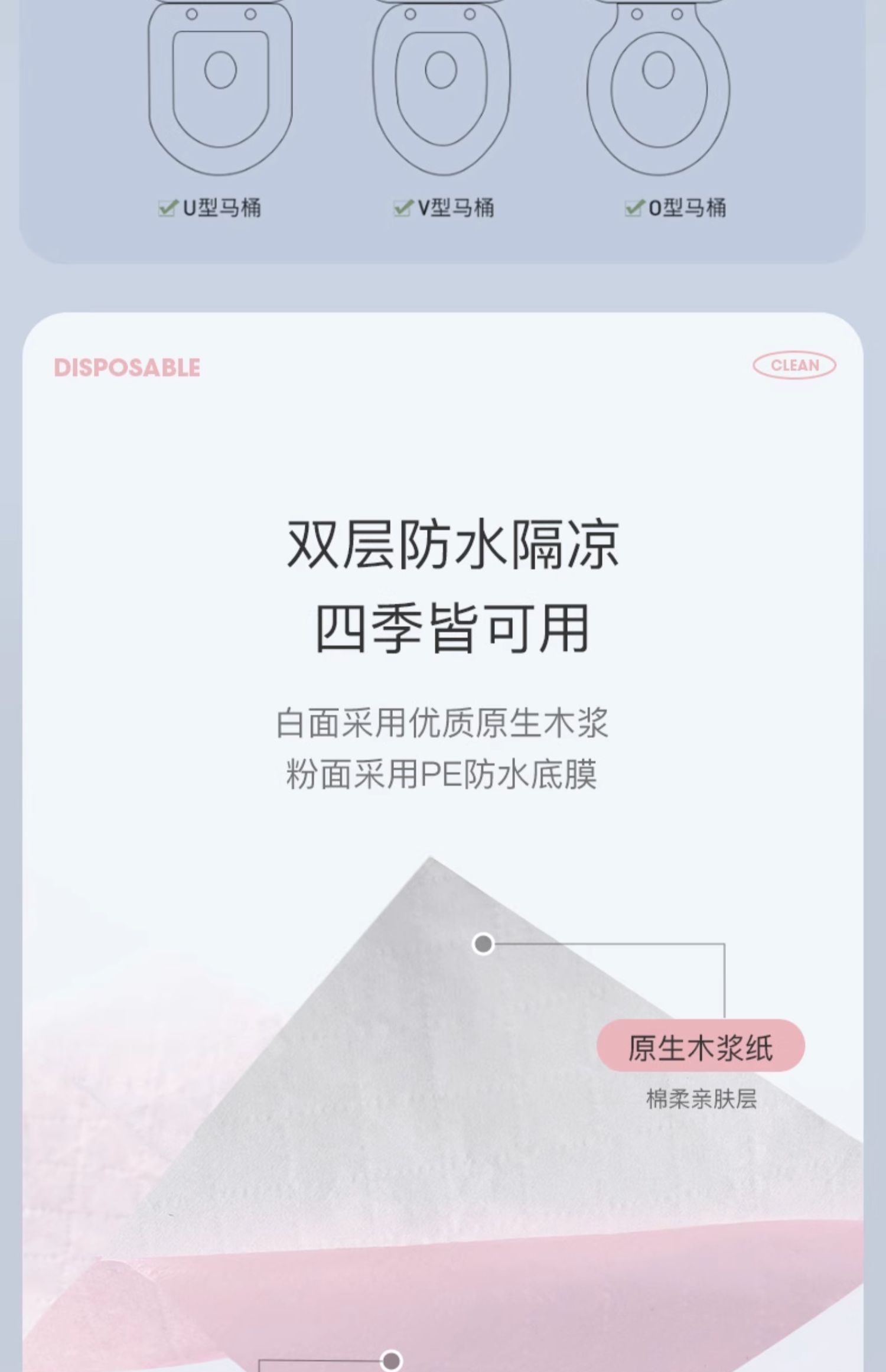 【天猫U先】米度丽一次性马桶垫产妇月子专用旅行加厚防水12片装 — 8