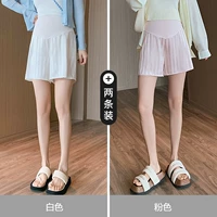 Белый, розовый