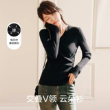 Термобелье для кормящих грудью для выхода на улицу, демисезонный свитер для беременных, трикотажная весенняя пижама