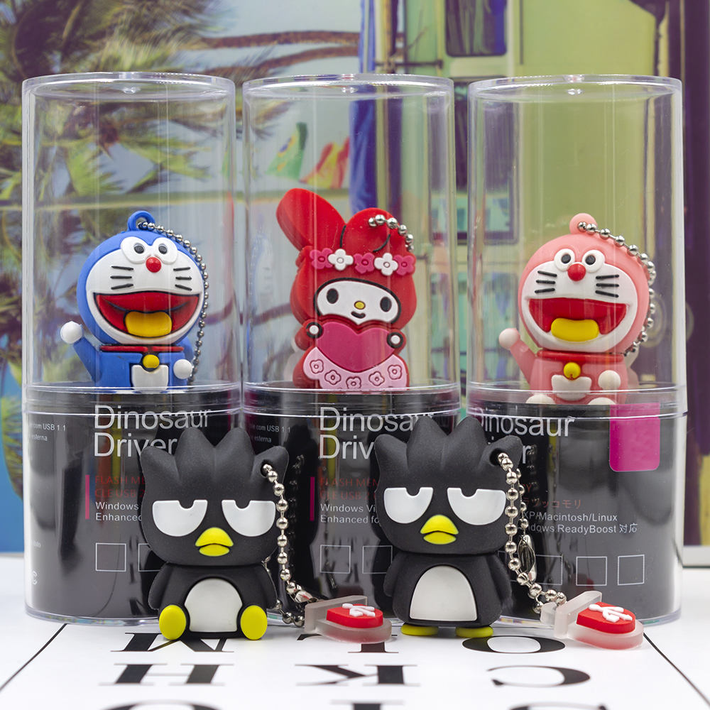 Creative U Disk 16G Cute Cartoon Mini Girl Cool Penguin Student Girl Heart Mobile Computer Dual-use U Disk