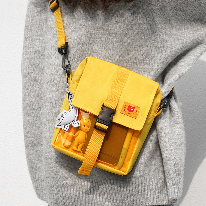 淘宝代购木与石女包2019新款包包女斜挎包女单肩包休闲小包 小方包蹦迪包