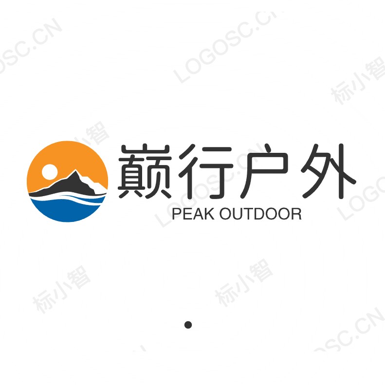 巅行户外的LOGO