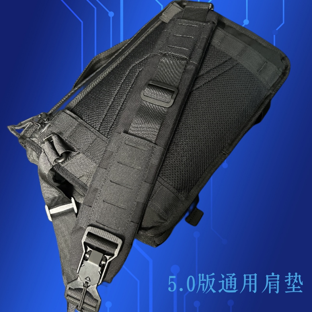 Fifth Brother Equipment Cable Chaos Shoulder Pads Shoulder Straps Breathable Anti-Slip Universal Suspender Shoulder Pads Decompression MOLLE Auxiliary Belt