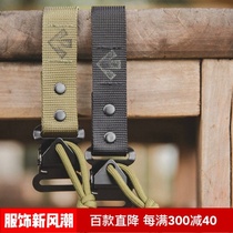 Maden Tooling American Comeback Special Quick Trip Belt Jun Green Tactical Automatic Casual Pants Belt Man Tide Section