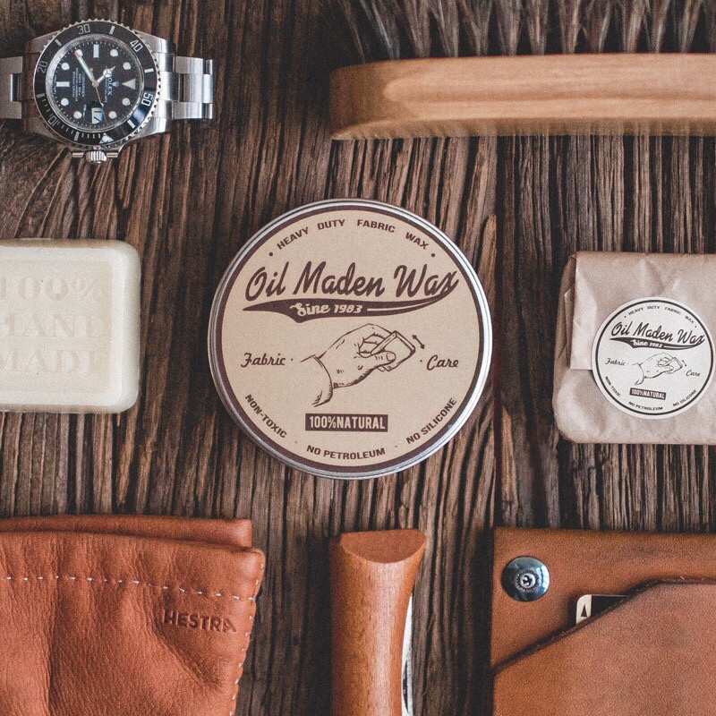 Madden Workwear Oil Wax Jacket Waxing Special Beeswax Leather Care Handmade Traditional Pure Natural Solid Oil Wax Trend