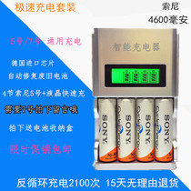 Sony Liquid Crystal 5 Rechargeable Battery Intelligent Suit 4 Festival 5 rechargeable battery 4600 milliaman camera microphone for use