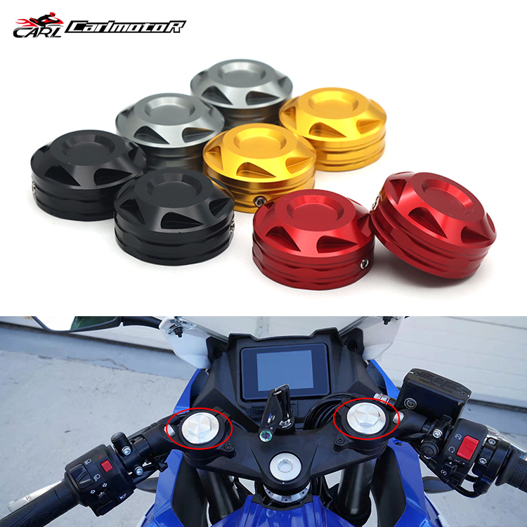 Apply to Hurricane Benarly 302R Tornado 252R modified shock absorption adjustment Samsung column decoration screw cap