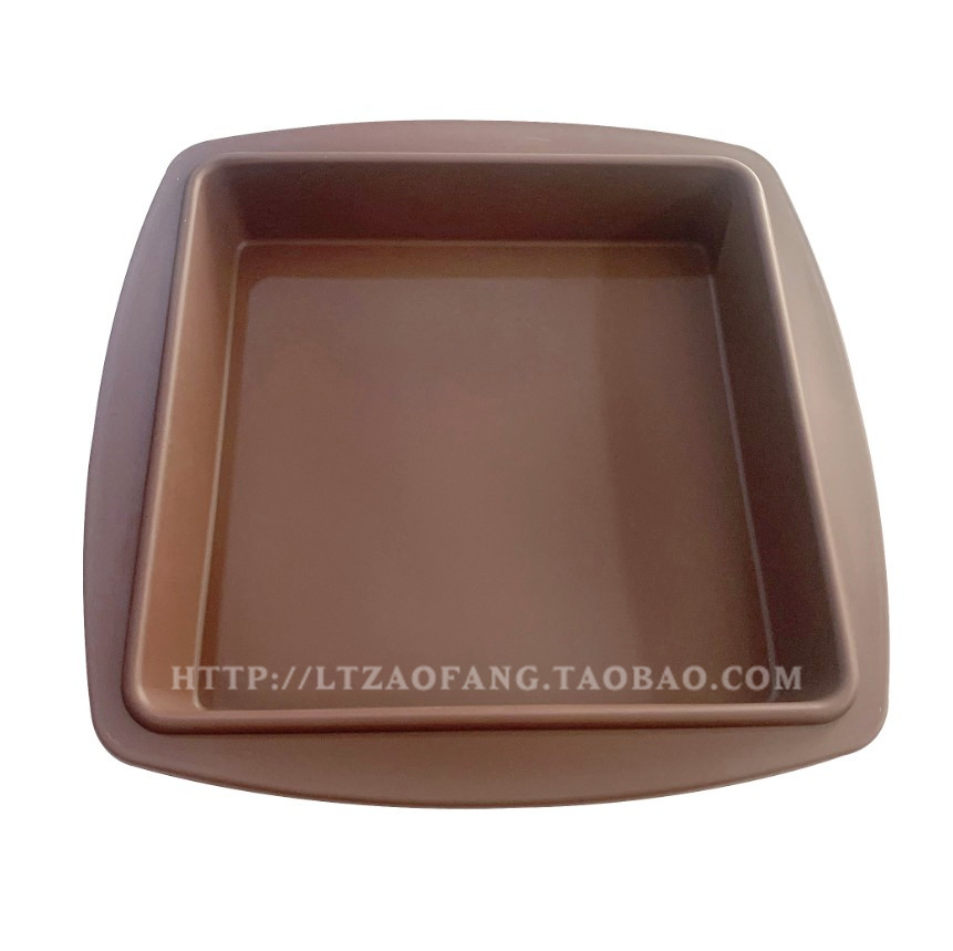xj141 square bakeware baking mold silicone square food grade environmental protection high temperature resistant oven cake mold